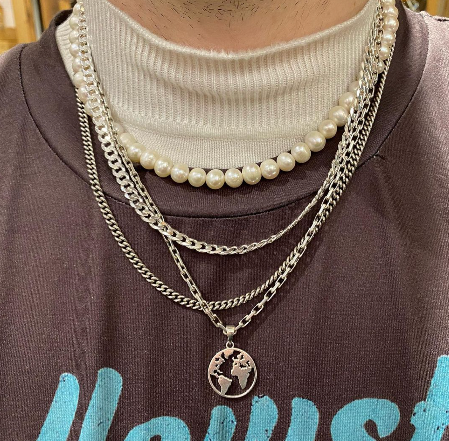 Halsband för hopp 'Världen runt'